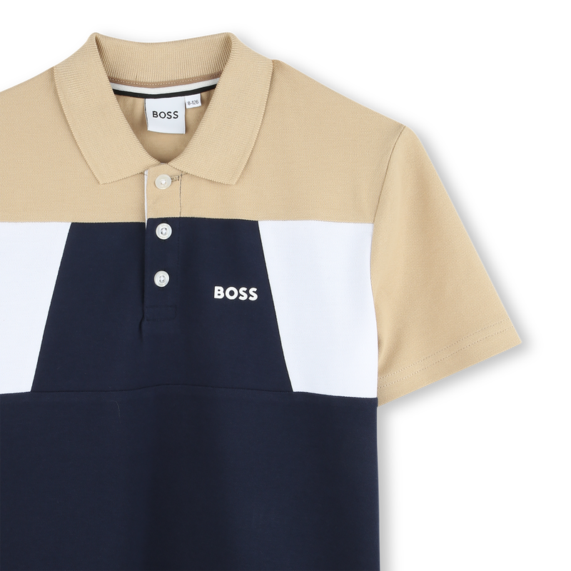 Colour-block polo shirt BOSS 
                        BOY