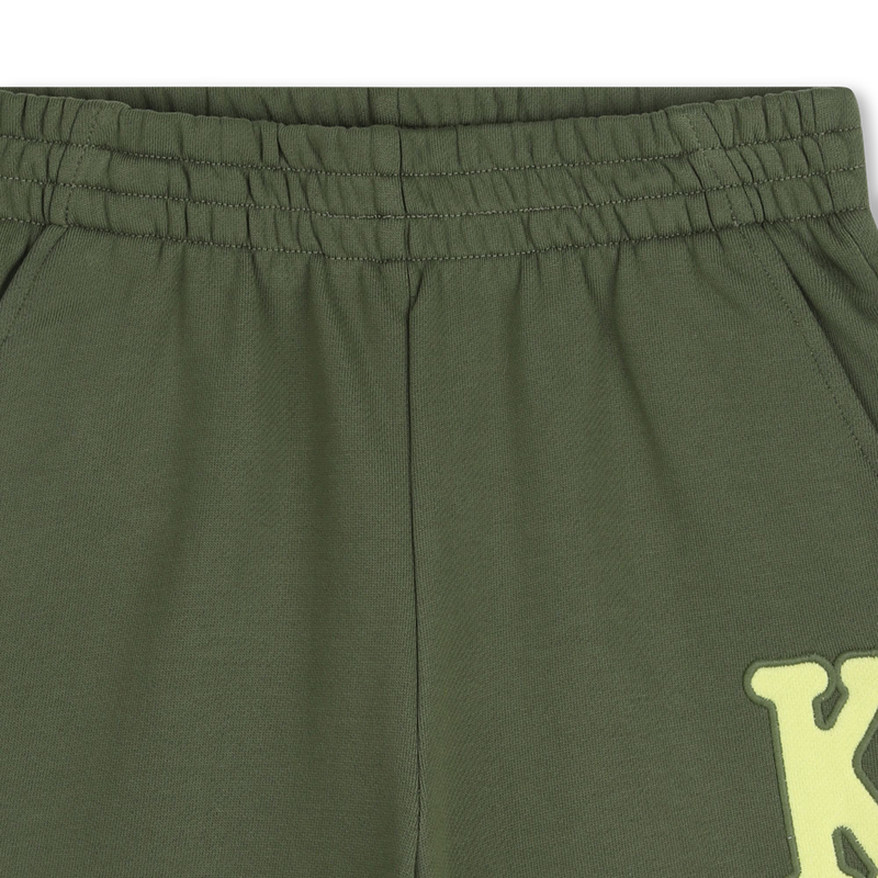 FLEECE BERMUDA SHORTS KENZO KIDS 
                        BOY