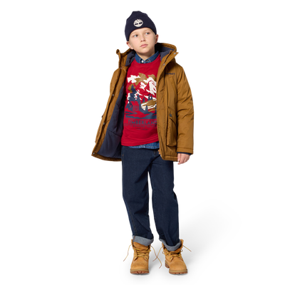 Hooded parka TIMBERLAND BOY