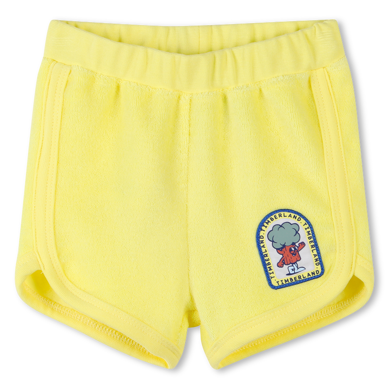 Terry cloth T-shirt and shorts TIMBERLAND 
                        BOY