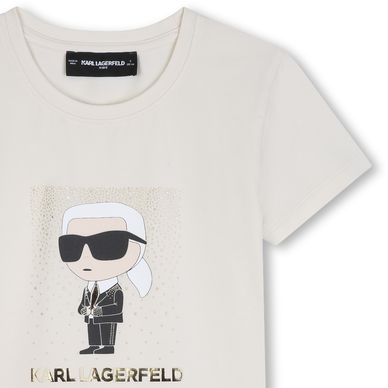 Short sleeve t-shirt KARL LAGERFELD KIDS 
                        GIRL