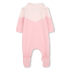 Polo-neck panelled pyjamas BOSS 
                    GIRL