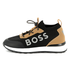 Elasticated lace trainers BOSS 
                    BOY