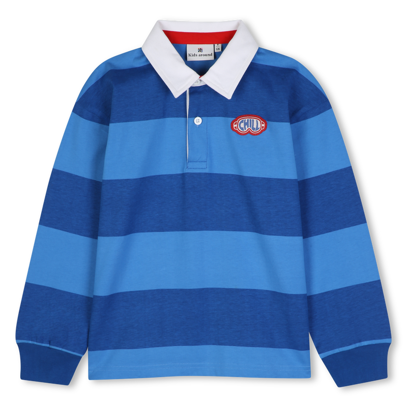 Long sleeve polo KIDS AROUND 
                        BOY