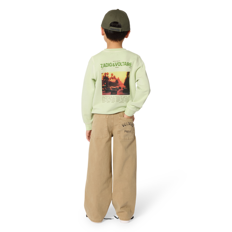 WIDE TROUSERS ZADIG & VOLTAIRE 
                        BOY