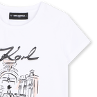 Short sleeve t-shirt KARL LAGERFELD KIDS 
                    GIRL