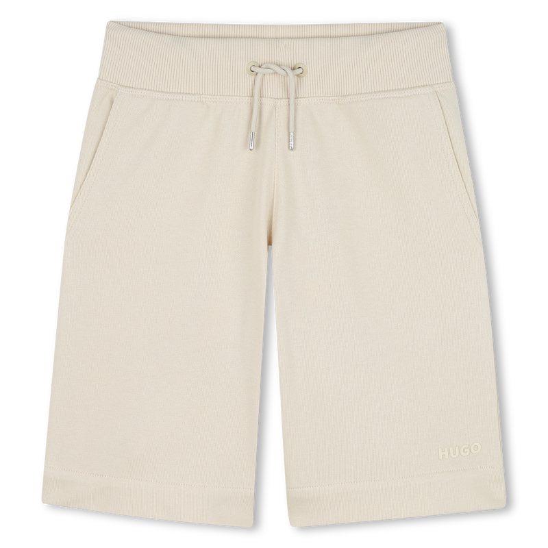 Fleece Bermuda running shorts HUGO 
                        BOY