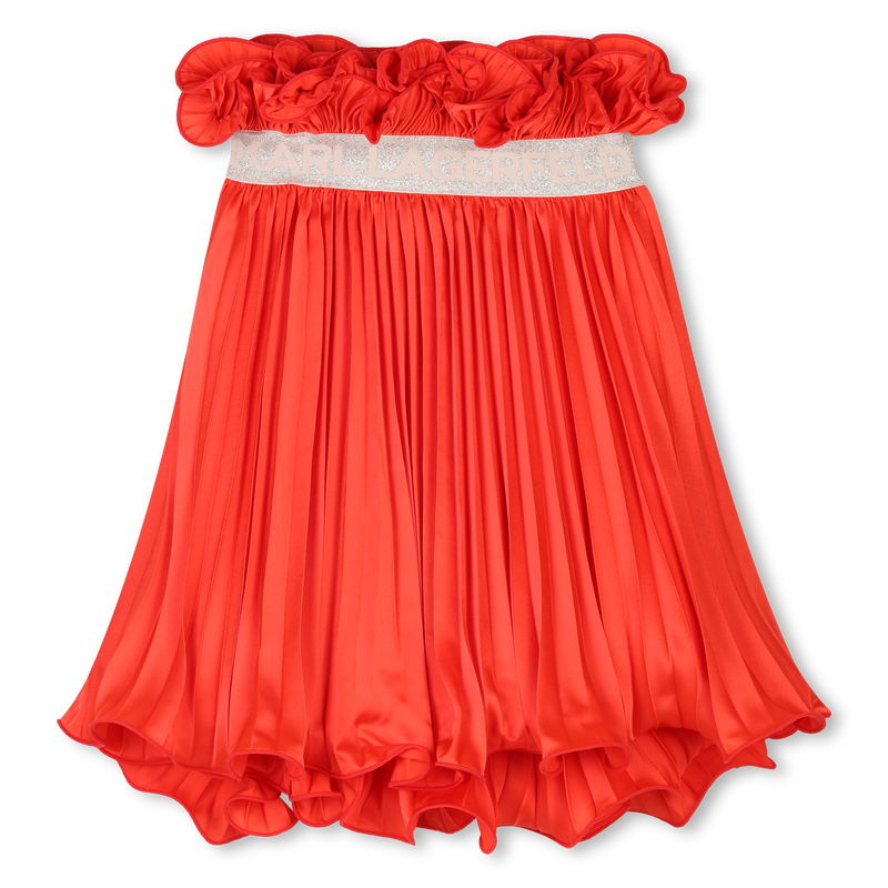 Pleated party skirt KARL LAGERFELD KIDS 
                        GIRL