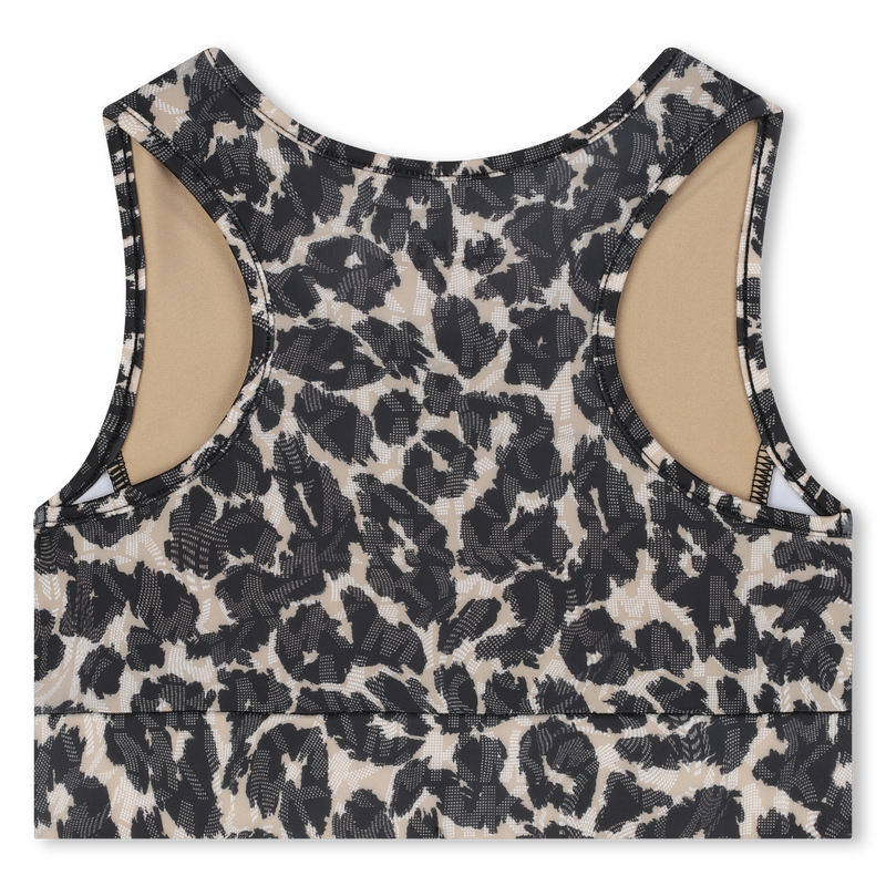 Printed bra top MICHAEL KORS 
                        GIRL