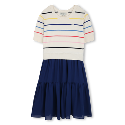 Two-in-one logo dress SONIA RYKIEL GIRL