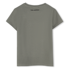 T-shirt with illustrations KARL LAGERFELD KIDS 
                    GIRL