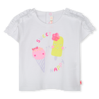 Short-sleeved cotton T-shirt BILLIEBLUSH 
                    GIRL