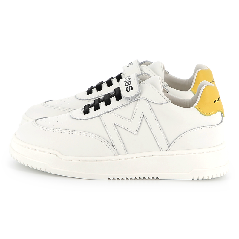 Self-adhesive leather trainers MARC JACOBS 
                        BOY