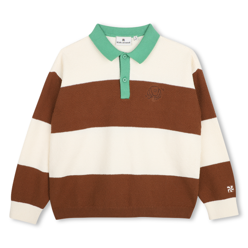 Knitted polo KIDS AROUND 
                        BOY