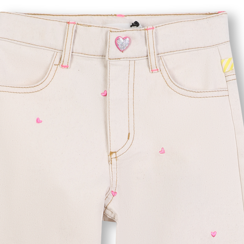Cotton trousers with hearts BILLIEBLUSH 
                        GIRL