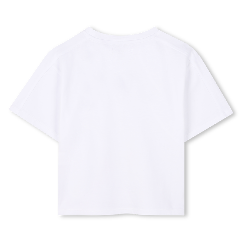 Short-sleeved cut-out T-shirt DKNY 
                        GIRL