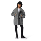 Wool cloth coat DKNY 
                    GIRL