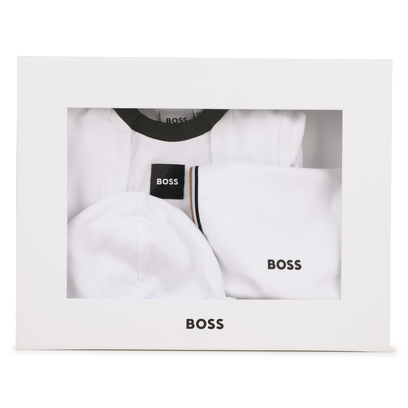 Pyjama set, hat, and bib BOSS 
                        BOY