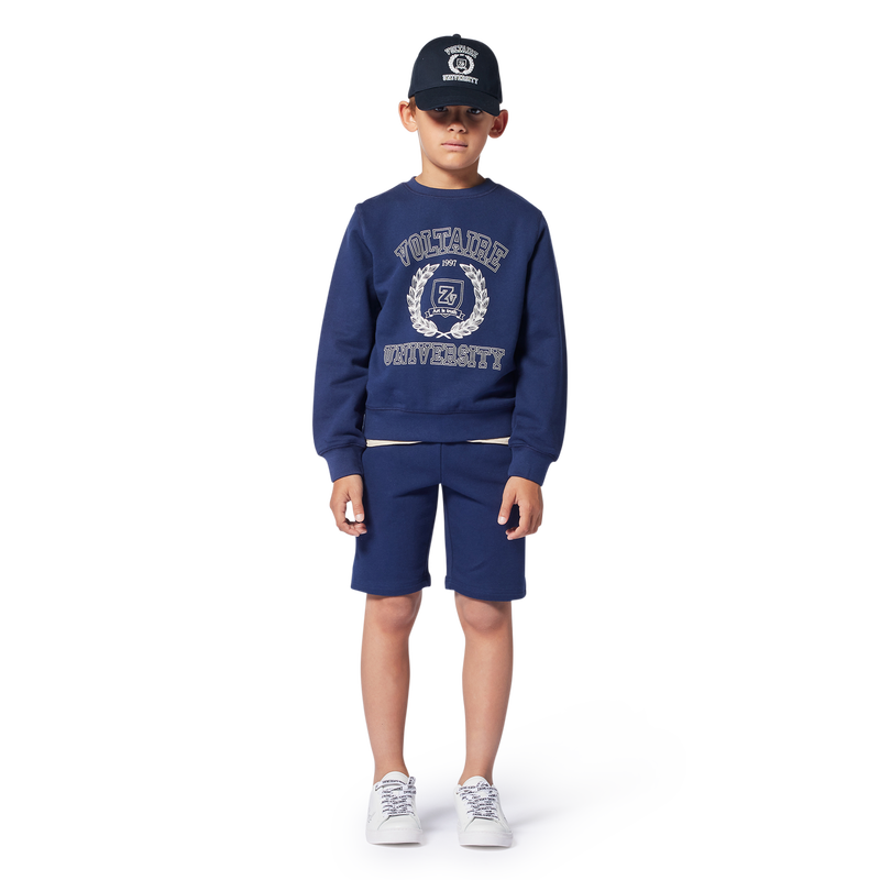 Hook-and-loop printed cap ZADIG VOLTAIRE 
                        BOY