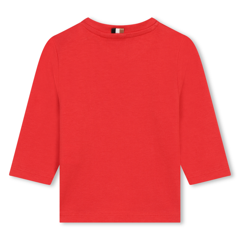 Cotton T-shirt with logo BOSS 
                        BOY