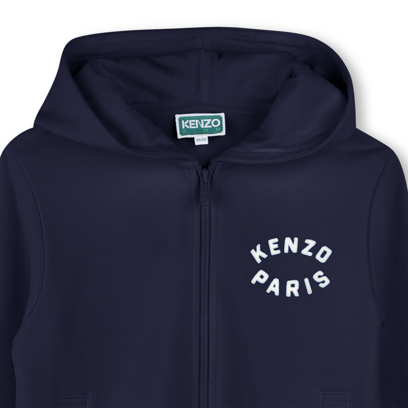 Cotton tracksuit cardigan KENZO KIDS 
                        UNISEX