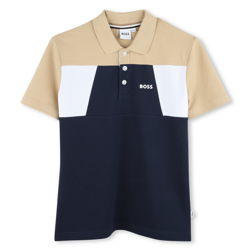 Colour-block polo shirt BOSS 
                        BOY