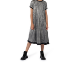 Short-sleeved pleated dress DKNY 
                    GIRL
