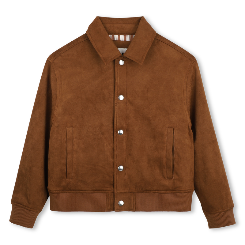 Suede jacket KIDS AROUND 
                        BOY