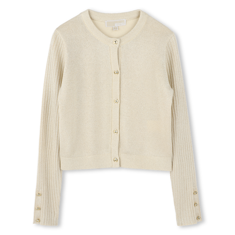 Knitted party cardigan MICHAEL KORS 
                        GIRL