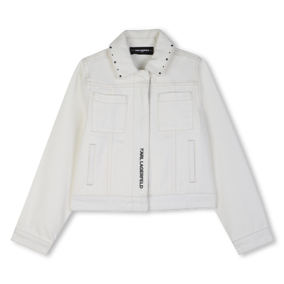ZIPPED JACKET KARL LAGERFELD KIDS GIRL