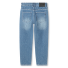 Wide-leg 5-pocket cotton jeans BOSS 
                    BOY
