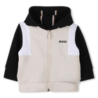 Zipped fleece sweatshirt BOSS 
                    BOY