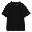 T-shirt with sequins KARL LAGERFELD KIDS 
                    GIRL