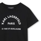 Printed t-shirt KARL LAGERFELD KIDS 
                    BOY