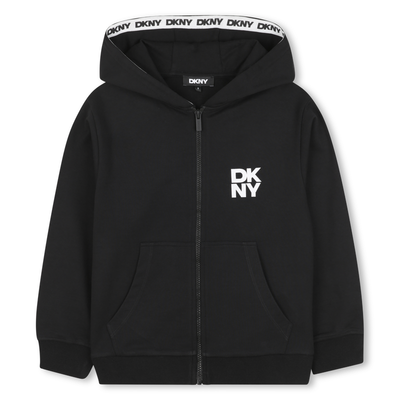 Hooded cardigan DKNY 
                        BOY
