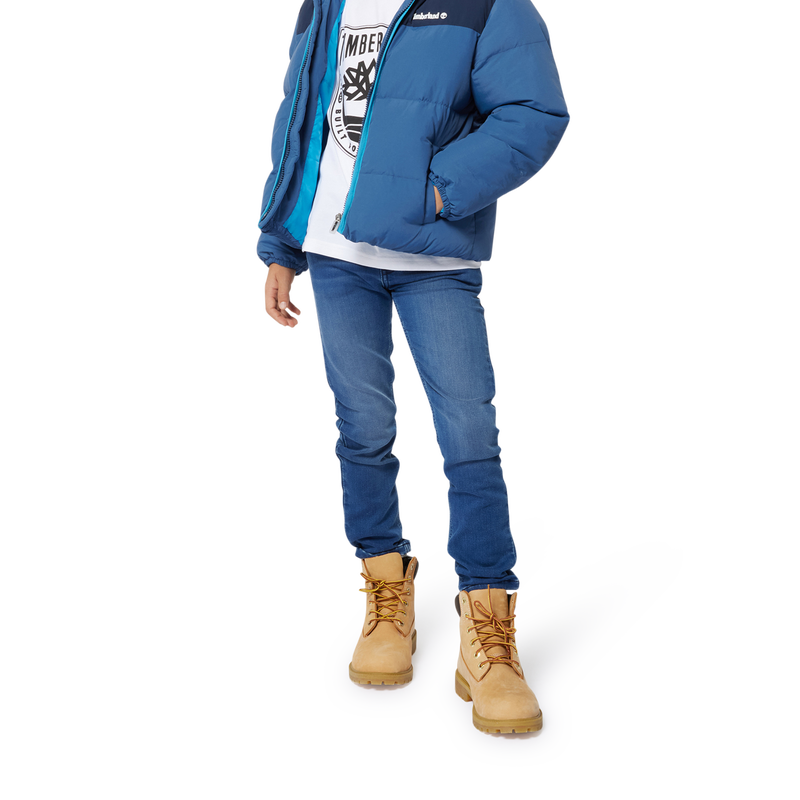 Water-repellent logo parka TIMBERLAND 
                        BOY