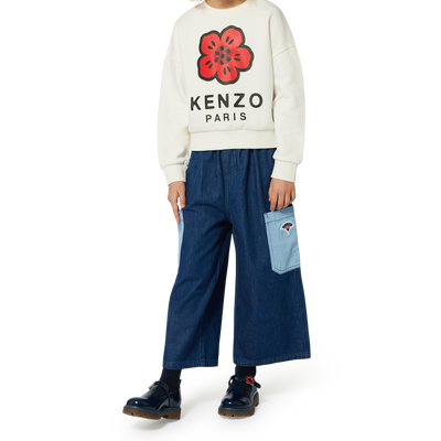 Fleece sweatshirt KENZO KIDS GIRL
