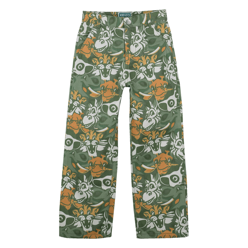 Straight cut trousers KENZO KIDS 
                        BOY