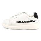 Lace-up leather trainers KARL LAGERFELD KIDS 
                    UNISEX