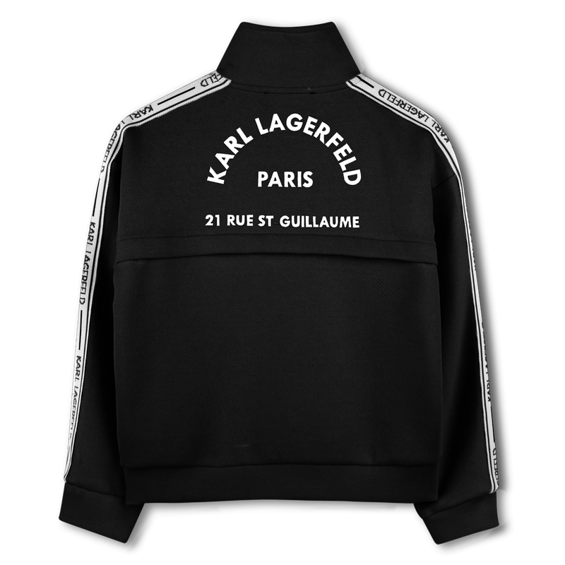 Elasticated-waist sweatshirt KARL LAGERFELD KIDS 
                        GIRL