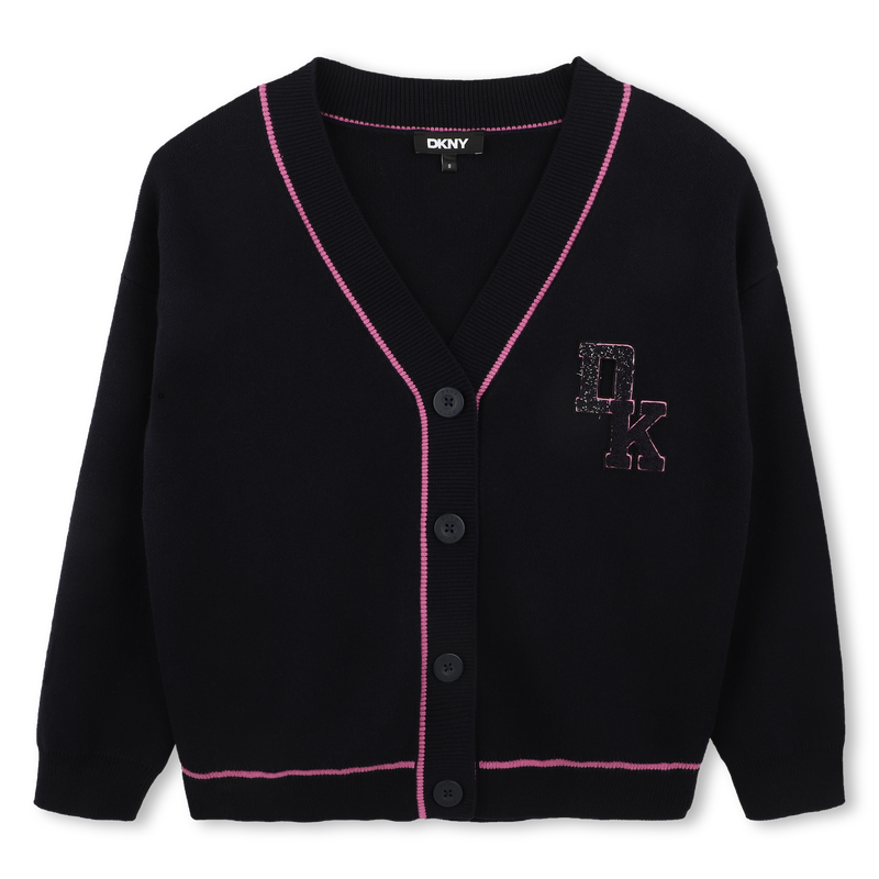 Knitted cardigan DKNY 
                        GIRL
