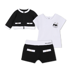 3-piece set KARL LAGERFELD KIDS 
                    GIRL