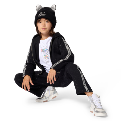 Knitted beanie KARL LAGERFELD KIDS GIRL