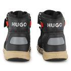 Ankle boots with laces HUGO 
                    BOY