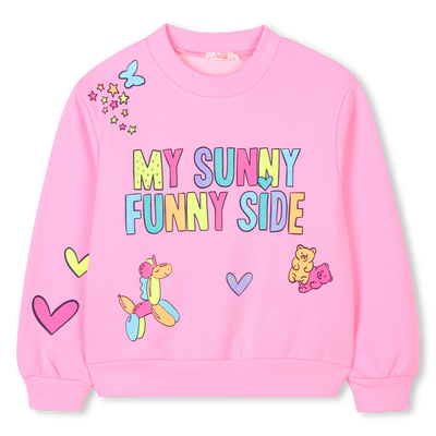 Fleece sweatshirt BILLIEBLUSH GIRL