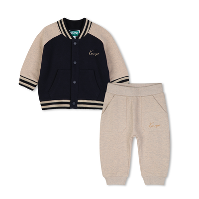 Cardigan and trouser set KENZO KIDS BOY