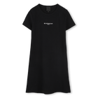 Short sleeve dress, BLACK, hi-res