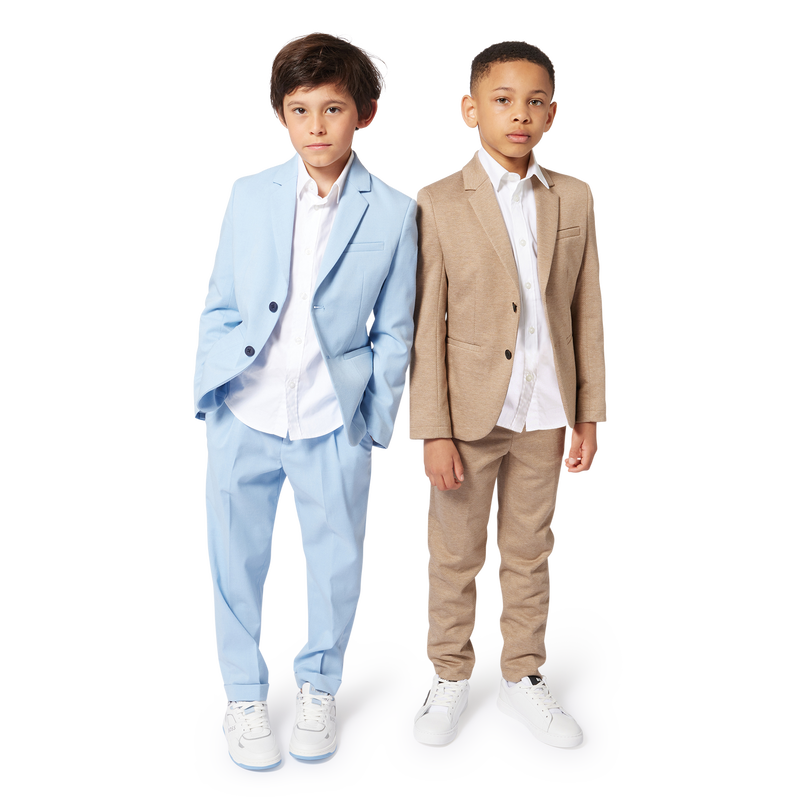 Lace-up leather trainers BOSS 
                        BOY