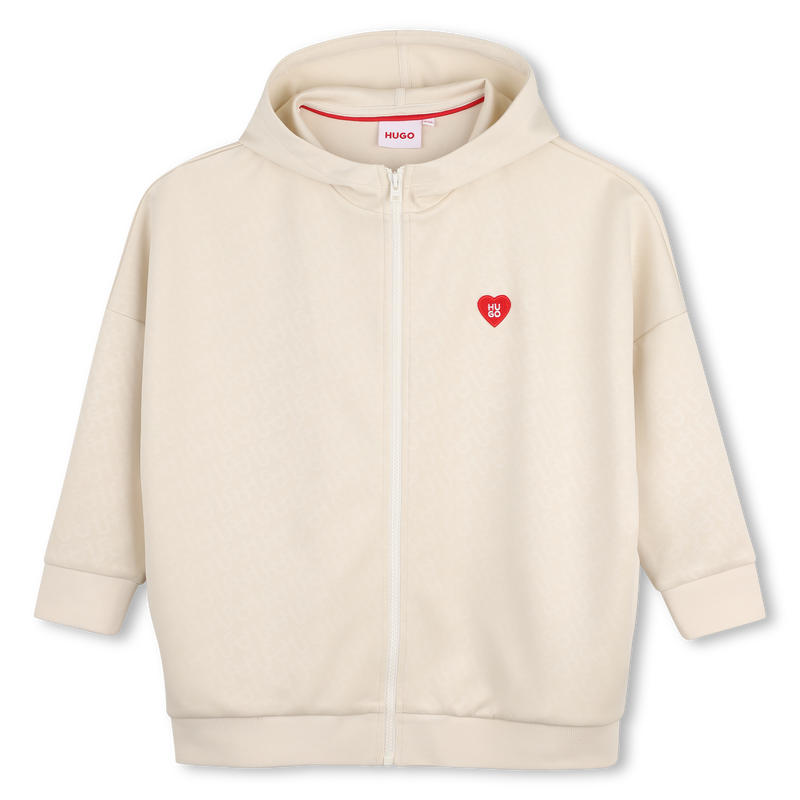 Hooded cardigan HUGO 
                        GIRL