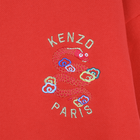 Straight-cut embroidered dress KENZO KIDS 
                    GIRL